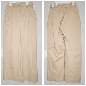 NWT Abercrombie Wideleg Highrise Khaki Pants Size 26 or 2